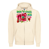 Sandshell dont call me with pink phone and letters Zipper Hoodie - AdoDesignShop