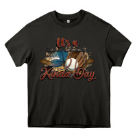 Asphalt It's a Baseball kinda day Heavy Core Tee - HowdyJamesFarm