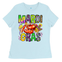 Mardi Gras Crawfish Olivia Ladies Tee | Teevron
