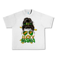 Lunar Rock lucky mama St. Patricks Day Urban Heavy Tee - FaDigitalArtStudio