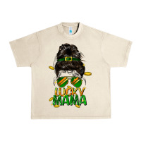 Sandshell lucky mama St. Patricks Day Urban Heavy Tee - FaDigitalArtStudio