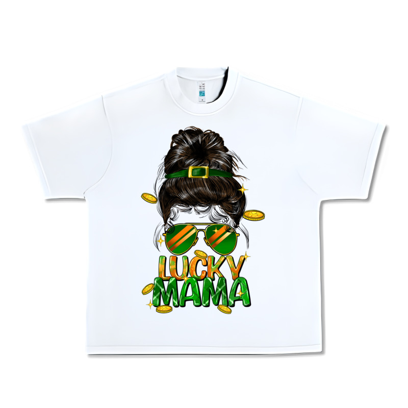 Lucky Mama St. Patricks Day Urban Heavy Tee by FaDigitalArtStudio | Teevron