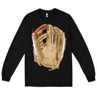 Black Catchers Mitt Fa Element Long Sleeve Tee - FaDigitalArtStudio