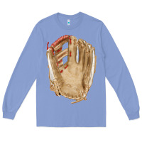 Colony Blue Catchers Mitt Fa Element Long Sleeve Tee - FaDigitalArtStudio