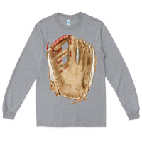 Heather Grey Catchers Mitt Fa Element Long Sleeve Tee - FaDigitalArtStudio