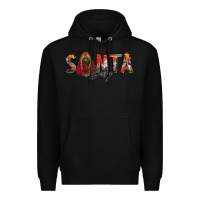 Black santa baby lady of guadalupe Premium Hoodie - Jasminsmagicworld