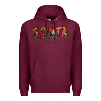 Burgundy santa baby lady of guadalupe Premium Hoodie - Jasminsmagicworld