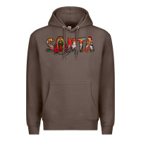Coffee santa baby lady of guadalupe Premium Hoodie - Jasminsmagicworld