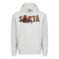 Dove Grey santa baby lady of guadalupe Premium Hoodie - Jasminsmagicworld