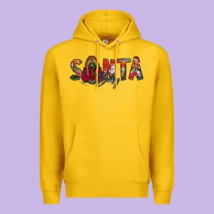 Santa Baby Lady Of Guadalupe Premium Hoodie Designed By Jasminsmagicworld