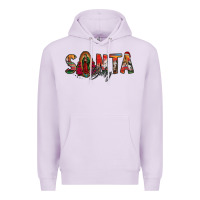 Lilac santa baby lady of guadalupe Premium Hoodie - Jasminsmagicworld