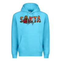 Ocean Blue santa baby lady of guadalupe Premium Hoodie - Jasminsmagicworld