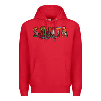 Red santa baby lady of guadalupe Premium Hoodie - Jasminsmagicworld