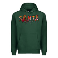 Sports Green santa baby lady of guadalupe Premium Hoodie - Jasminsmagicworld