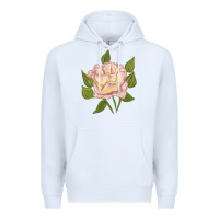 White Life Of The Party Rose Premium Hoodie - LillyAllenDesigns
