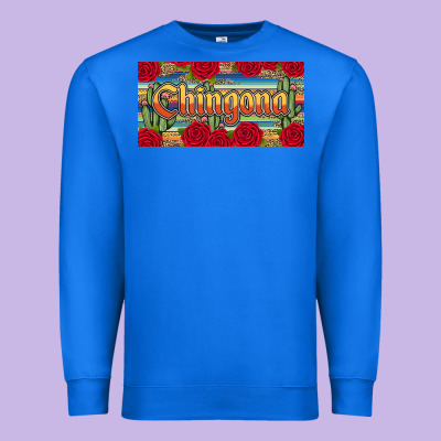 Chingona Premium Sweatshirt Designed By Jahusdesignshop