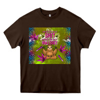 Chocolate Brown inhale the good shit exhale the bad bullshit Heavy Core Tee - TumblerDesignByShophia