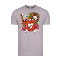 Vintage Zinc Baseball Coffee cup Vintage Tee - FaDigitalArtStudio