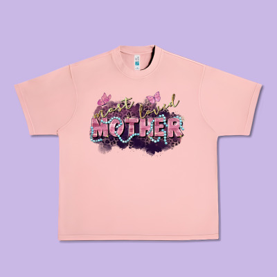 Most Loved Mother Mother's Day Urban Heavy Tee Designed By Fadigitalartstudio