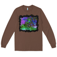 Chestnut halloween skull and leopard background Long Sleeve Tee - BundleAndBundleShop