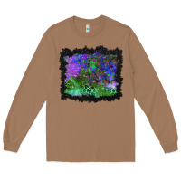 Toasted Coconut halloween skull and leopard background Long Sleeve Tee - BundleAndBundleShop
