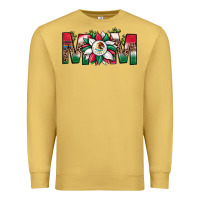 Antique Gold mexican flag sunflower mom leopard Premium Sweatshirt - JahusDesignShop