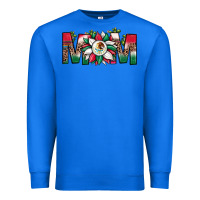 True Royal mexican flag sunflower mom leopard Premium Sweatshirt - JahusDesignShop