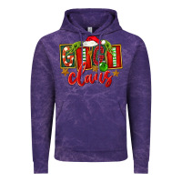 Cloud Purple Christmas Gigi Claus Vintage Hoodie - FaDigitalArtStudio