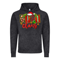 Vintage Black Christmas Gigi Claus Vintage Hoodie - FaDigitalArtStudio