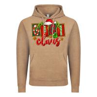 Vintage Coffee Christmas Gigi Claus Vintage Hoodie - FaDigitalArtStudio
