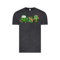 Vintage Black Cactus Lover Cactus Coffee Cups Vintage Tee - FaDigitalArtStudio