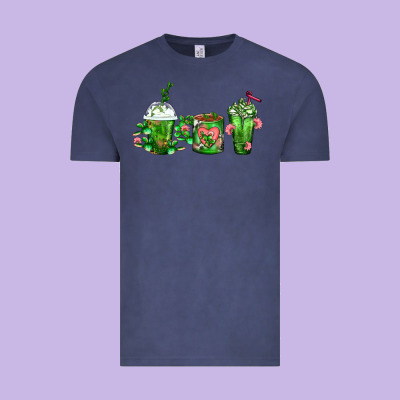 Cactus Lover Cactus Coffee Cups Vintage Tee Designed By Fadigitalartstudio