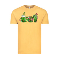 Vintage Mustard Cactus Lover Cactus Coffee Cups Vintage Tee - FaDigitalArtStudio