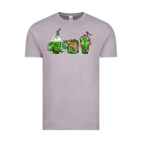 Vintage Zinc Cactus Lover Cactus Coffee Cups Vintage Tee - FaDigitalArtStudio