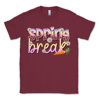 Burgundy Spring break Easter Day Classic Tee - HowdyJamesFarm