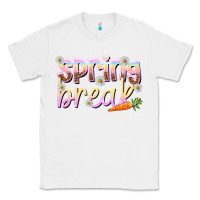 White Spring break Easter Day Classic Tee - HowdyJamesFarm
