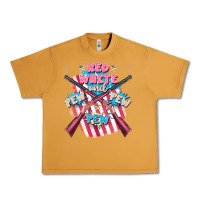 Peanut Butter Red white and pew pew pew Urban Heavy Tee - FaDigitalArtStudio