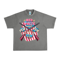 Tornado Red white and pew pew pew Urban Heavy Tee - FaDigitalArtStudio