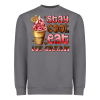 Storm stay cool eat ice cream Heavyweight Sweatshirt - AdoDesignShop
