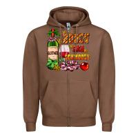 Chestnut boozy and schmoozy Zipper Hoodie - AdoDesignShop