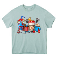 Arona Lacrosse coffee cups Heavy Core Tee - HowdyJamesFarm