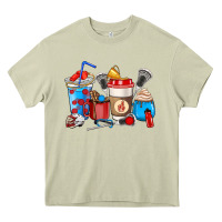 Mossy Lacrosse coffee cups Heavy Core Tee - HowdyJamesFarm