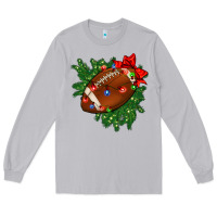 Moon Dust american football christmas with lights and ribbon Long Sleeve Tee - FaDigitalArtStudio