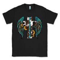 Black western wings cross blessed Classic Tee - RanaPortraitStore