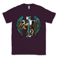 Plum western wings cross blessed Classic Tee - RanaPortraitStore