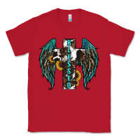Red western wings cross blessed Classic Tee - RanaPortraitStore