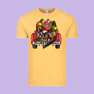 Christmas Truck Vintage Tee Designed By Ranaportraitstore