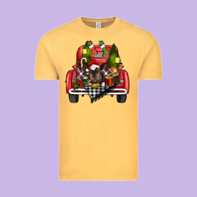 Christmas Truck Vintage Tee Designed By Ranaportraitstore