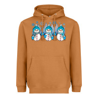 Meerkat snowman winter Heavyweight Hoodie - JahusDesignShop
