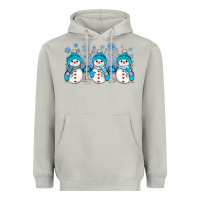 Moon Dust snowman winter Heavyweight Hoodie - JahusDesignShop